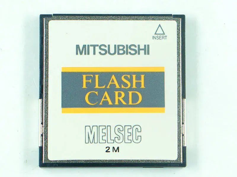Cartão de Memória Flash Linear Mitsubishi Q2MEM-2MBF 2M BYTES
