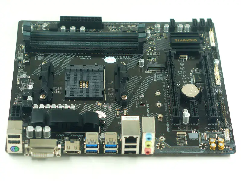 Placa-mãe GIGABYTE GA-AX370M-DS3H