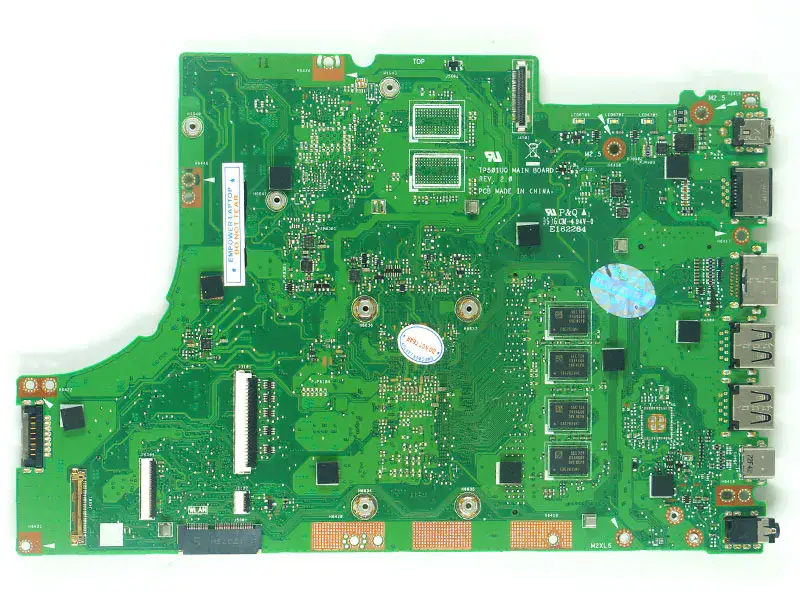 TP501UA Placa-mãe I5-6200 com 4GB de RAM integrada para ASUS TP501UA TP501U TP501UQ TP501UB Placa-mãe para laptop