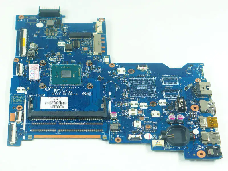 Placa-mãe HP 15-AC 15-AC010NU 815248-001 ABQ52 LA-C811P