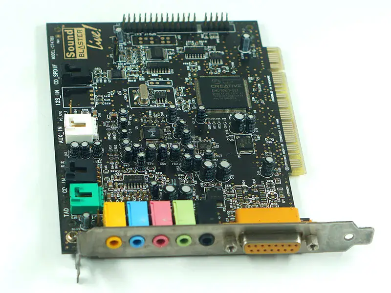 Placa de som Creative CT4780
