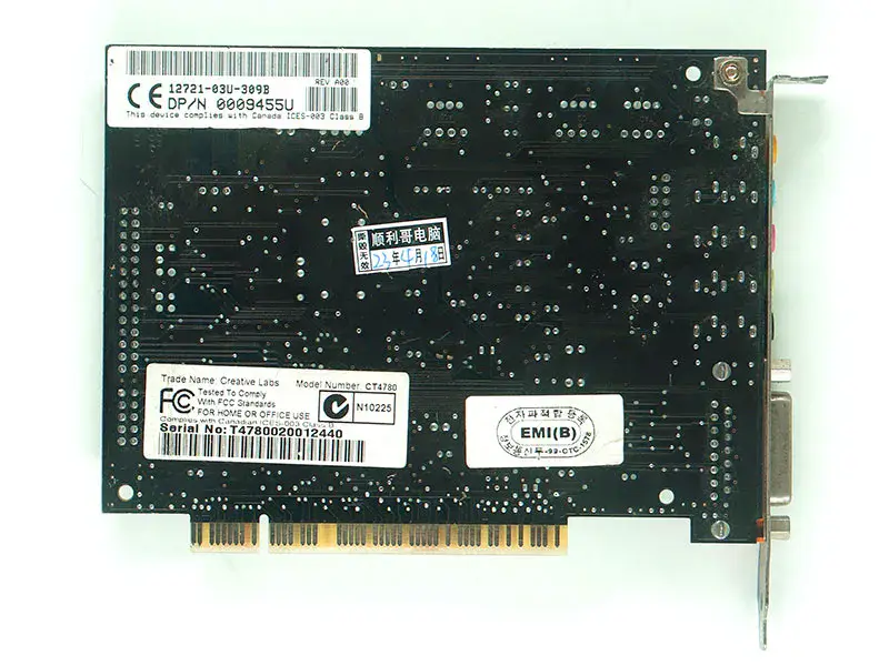 Placa de som Creative CT4780