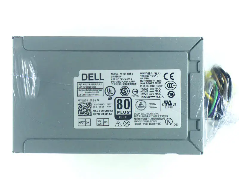 Dell D365EM-00 HU365EM-00 Power Supply