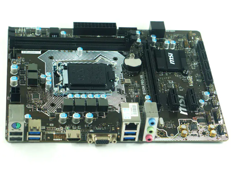 Placa-mãe MSI B150M PRO-VH B150 LGA 1151 G4560 Micro-ATX