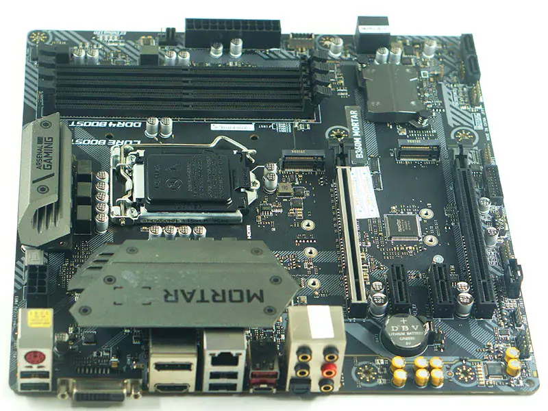 MSI B360M MORTAR Placa-mãe Micro-ATX para CPU Intel B360 DDR4 M.2 USB3.1 Gen2 TYPEC 64G 1151