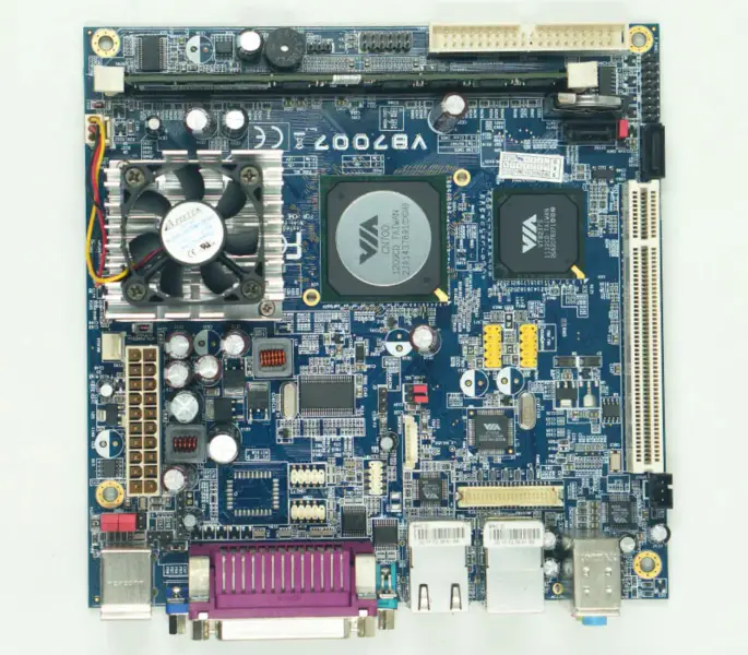 Placa-mãe VIA POS para placa-mãe VIA VB7007 Mini-ITX 17*17