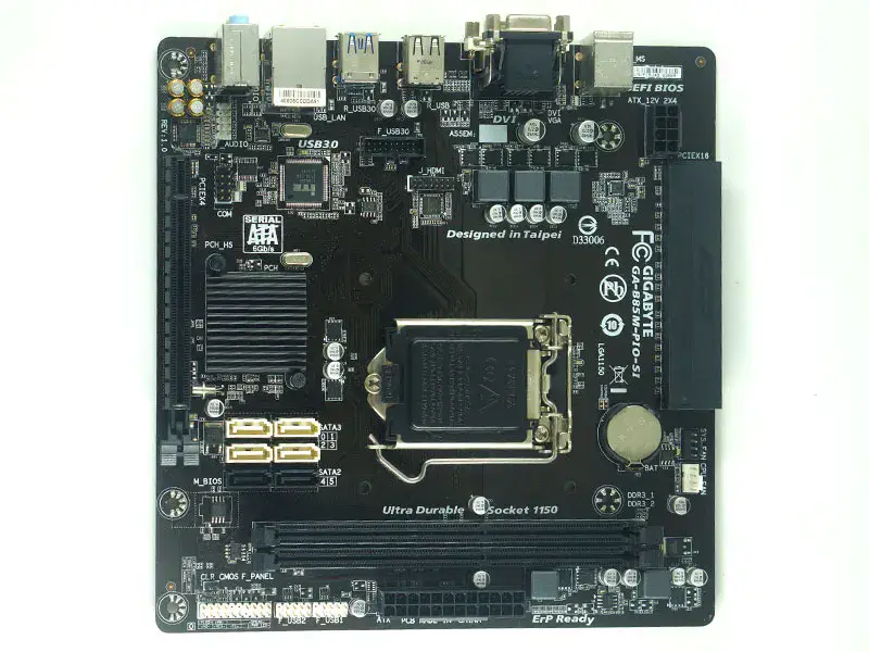 Placa-mãe Gigabyte GA-B85M-PIO-SI B85 Socket LGA1150