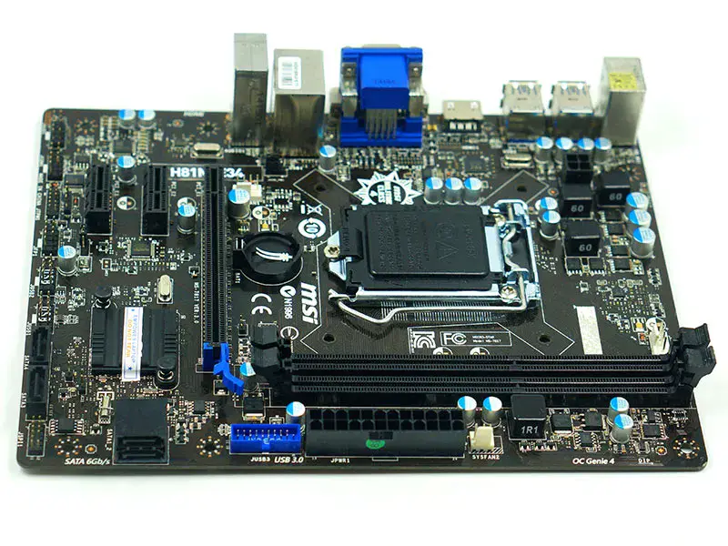 MSI H81M-E34 Placa-mãe LGA1150 DDR3