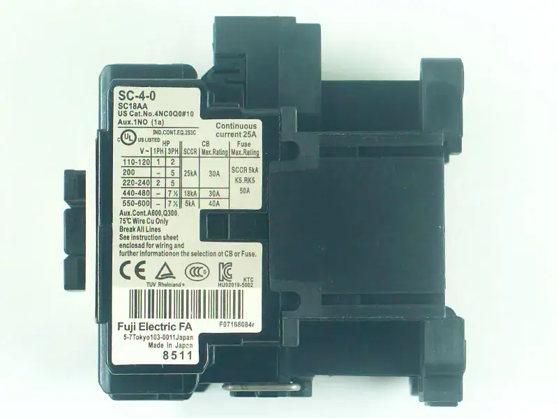 Contactor magnético FUJI SC-4-0