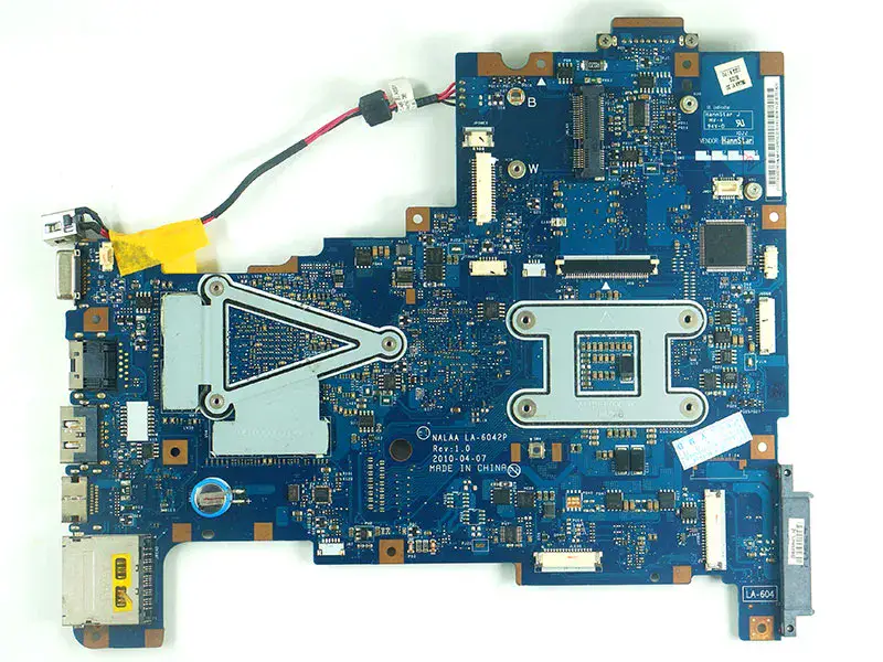 Toshiba L670 L675 L670D L675D NALAA LA-6042P LA-6041P Placa-mãe