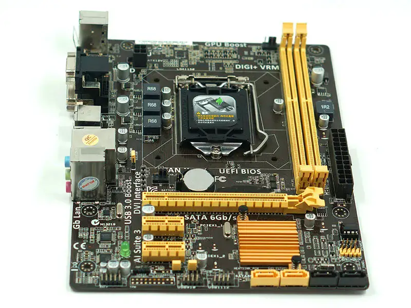Placa-mãe Asus H81M-E H81 LGA 1150 Micro-ATX