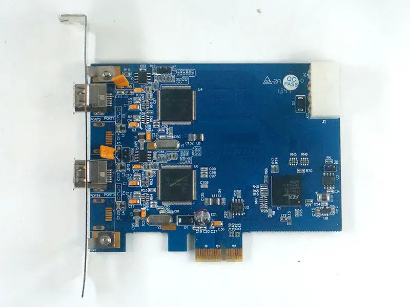 FWX2-PCIE10 Rev: 1.1 FWX2-PCIE10-2 Placa de captura 1394