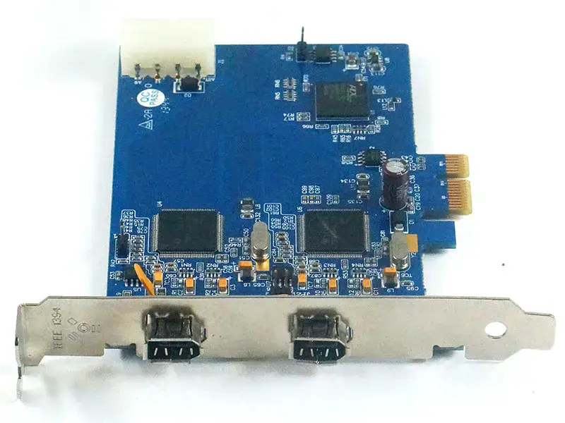 FWX2-PCIE10 Rev: 1.1 FWX2-PCIE10-2 Placa de captura 1394