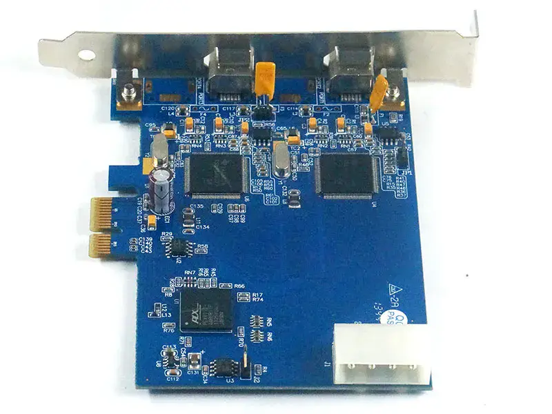 FWX2-PCIE10 Rev: 1.1 FWX2-PCIE10-2 Placa de captura 1394