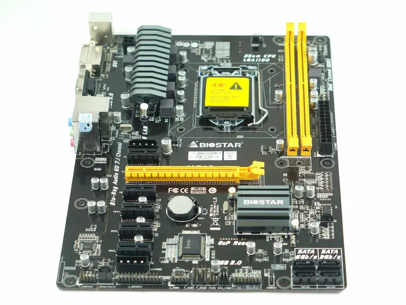 Placa-mãe BIOSTAR H81A DDR3 LGA 1150 6 PCI