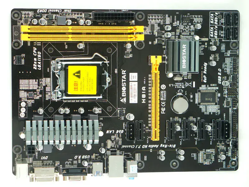 Placa-mãe BIOSTAR H81A DDR3 LGA 1150 6 PCI
