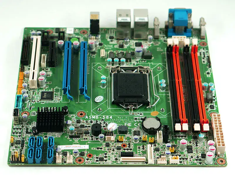 Placa-mãe Advantech ASMB-584 REV.A1 ASMB-584G2 19A2058403-01