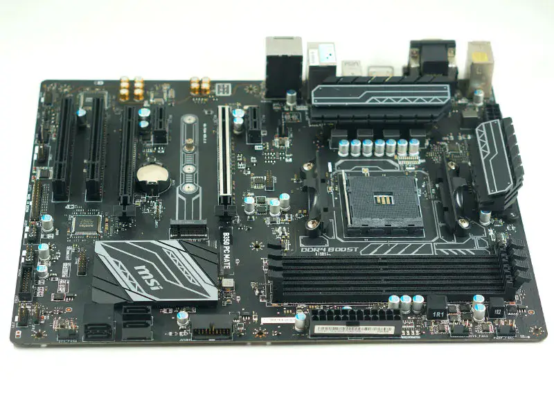MSI B350 PC MATE Placa-mãe AM4 DDR4 B350