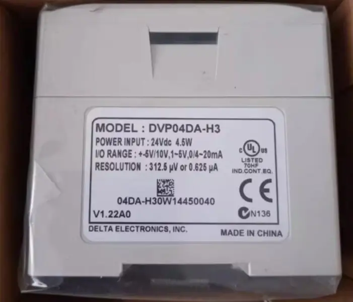 Módulo PLC DELTA DVP04DA-H3