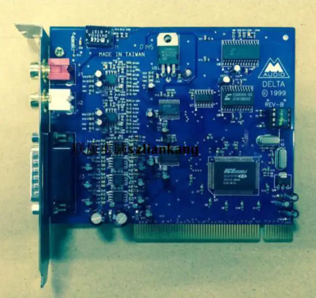 Placa de som PCI para interface de áudio profissional M-AUDIO DELTA 66 6x6