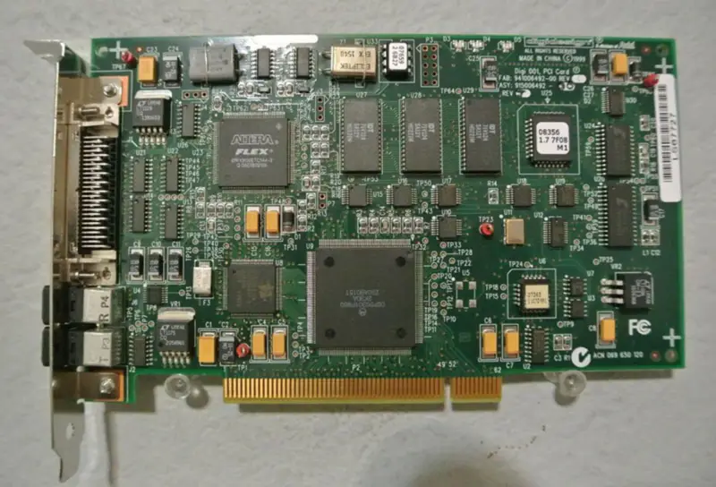 digidesign Digi 001 Placa PCI INTERFACE DE ÁUDIO 941006492/915006492 00 REV C