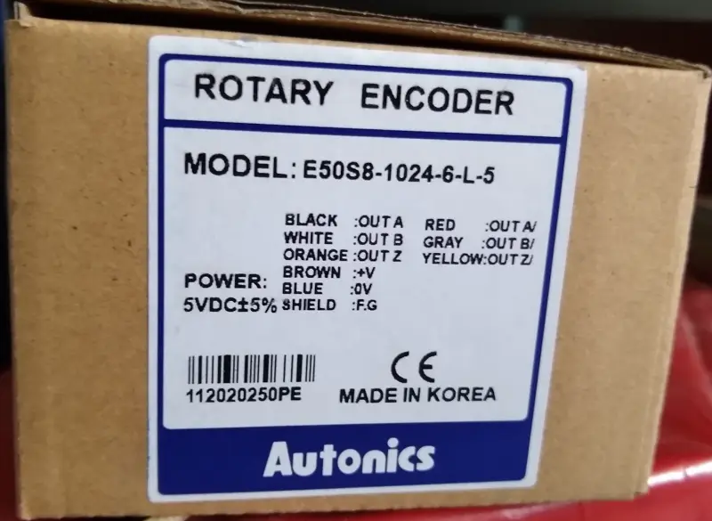 Codificador Autonics E50S8-1024-6-L-5