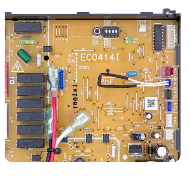 Placa de controlo da unidade exterior do ar condicionado Daikin EC0414 (A) Circuito PCB EC0414