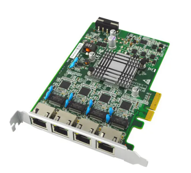 EFT-140 Placa de rede industrial Gigabit PCIE X4 POE de alto desempenho com suporte para saída PSE simultânea de 4 canais