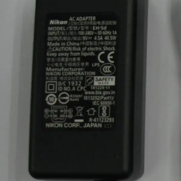 Adaptador CA Nikon EH-5D