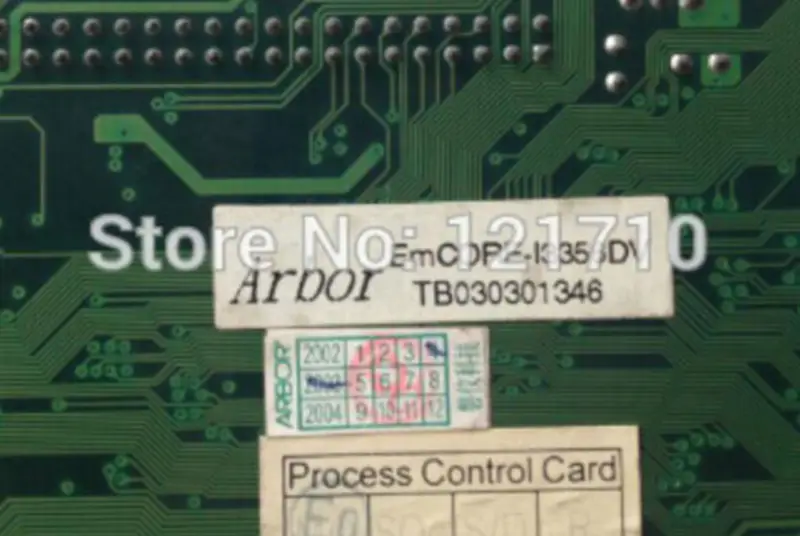 Placa de CPU de tamanho médio Arbor EmCORE-I3356DV Placa-mãe de equipamento industrial