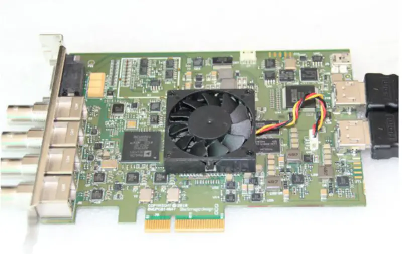 Placa de captura de vídeo DeckLink HD Extreme 3D+ PCIe placa-mãe industrial