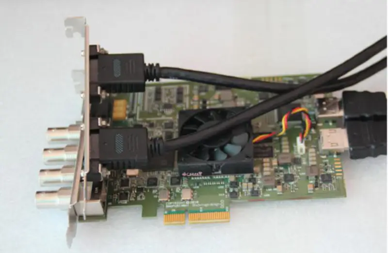 Placa de captura de vídeo DeckLink HD Extreme 3D+ PCIe placa-mãe industrial