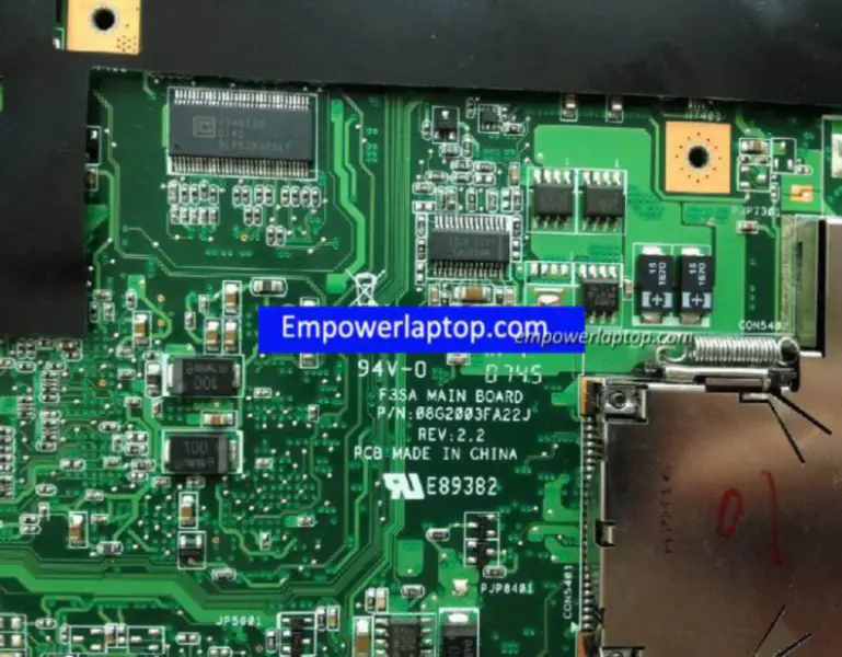 Placa-mãe Asus F3SA