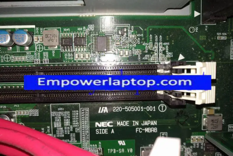 NEC LFA 220-505261-001 FC-MBR8D 220-505001-001 FC-MBR8 placa-mãe