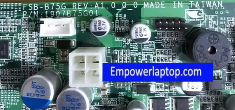 AAEON FSB-B75G Rev.A1.0 Placa-mãe para equipamento industrial