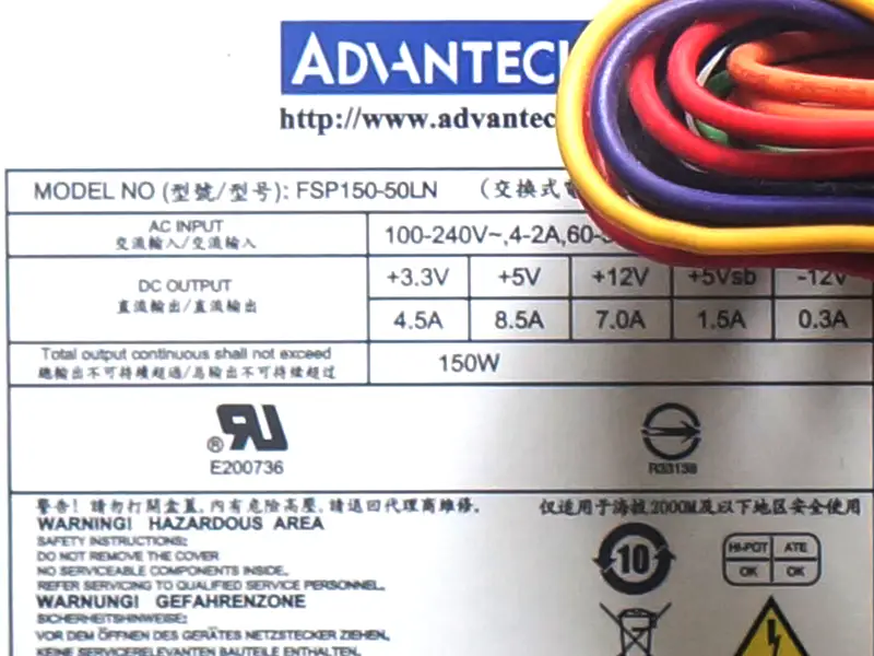 Fonte de alimentação FSP PPC-157T FSP150-50LN