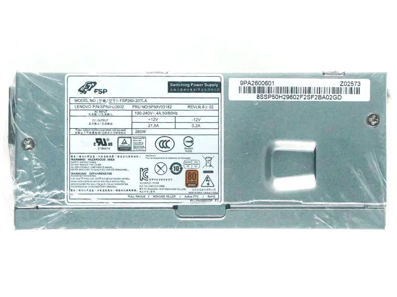 Fonte de alimentação Lenovo PCH015 FSP260-20TLA