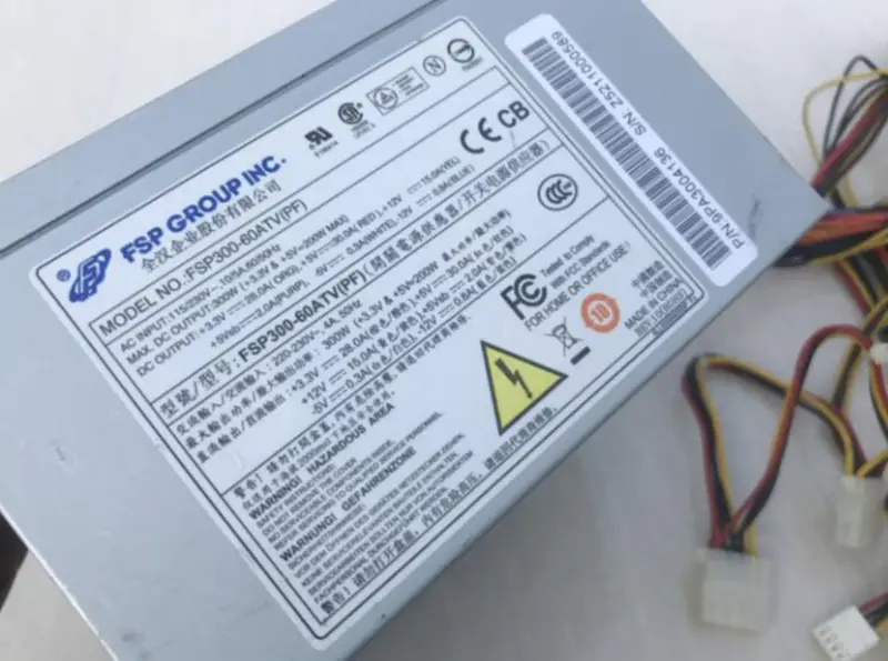Fonte de alimentação IPC FSP300-60ATV(PF) IPC-610L/H IPC-810B 810E