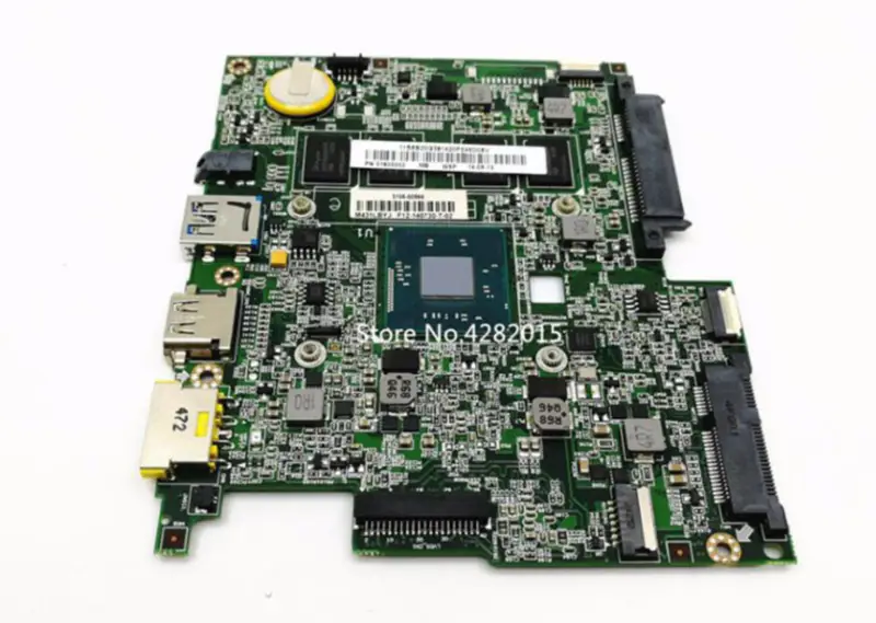 Placa-mãe para computador portátil Lenovo Flex10 Flex 10 W8P 31900002 N2807U 4GB RAM BM5338 placa-mãe