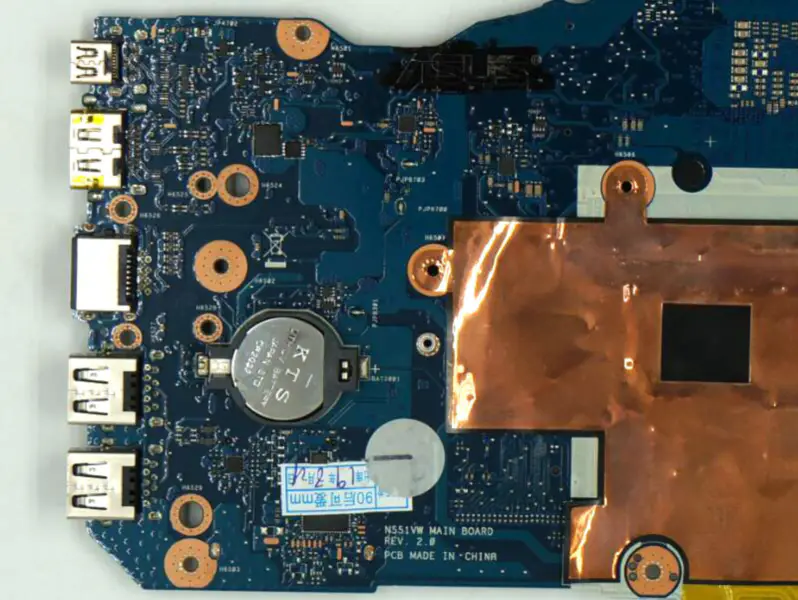 Asus G551VW i7-6700HQ CPU GTX960M 2GB Placa-mãe para computador portátil Asus N551V G551V FX551V