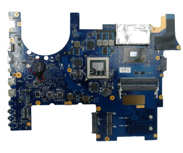 Placa-mãe Asus G752VL GTX965M-3G para computador portátil G752V G752 com CPU I7-6700HQ