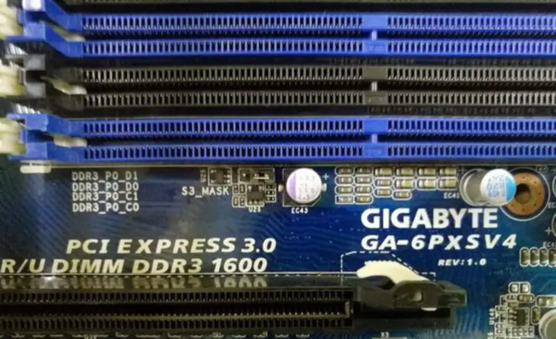 Gigabyte GA-6PXSV4 6PXSV4 LGA2011 Placa-mãe de servidor Gigabit com suporte para E5 V1/V2