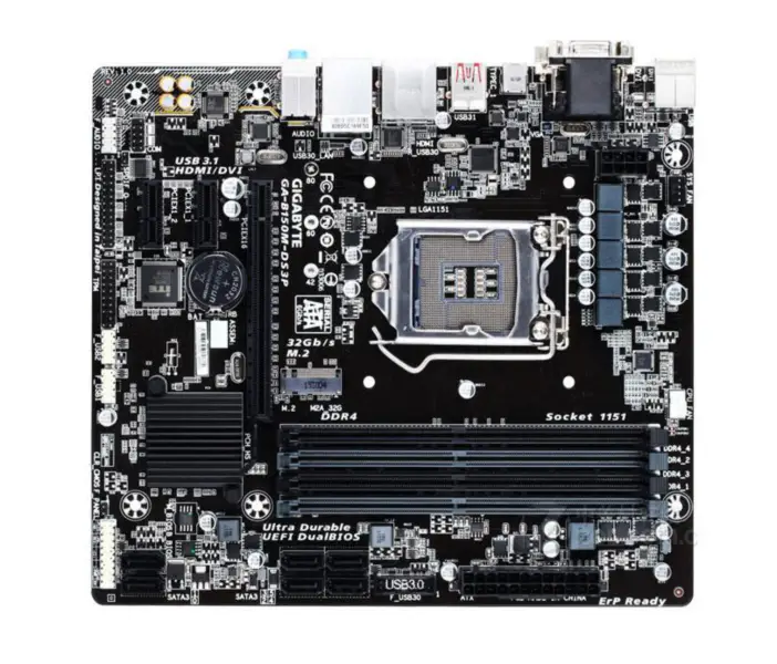Placa-mãe Gigabyte GA-B150M-DS3P LGA 1151 DDR4