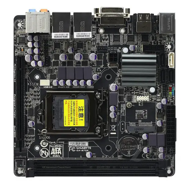 Placa-mãe Gigabyte GA-B75N LGA 1155 DDR3