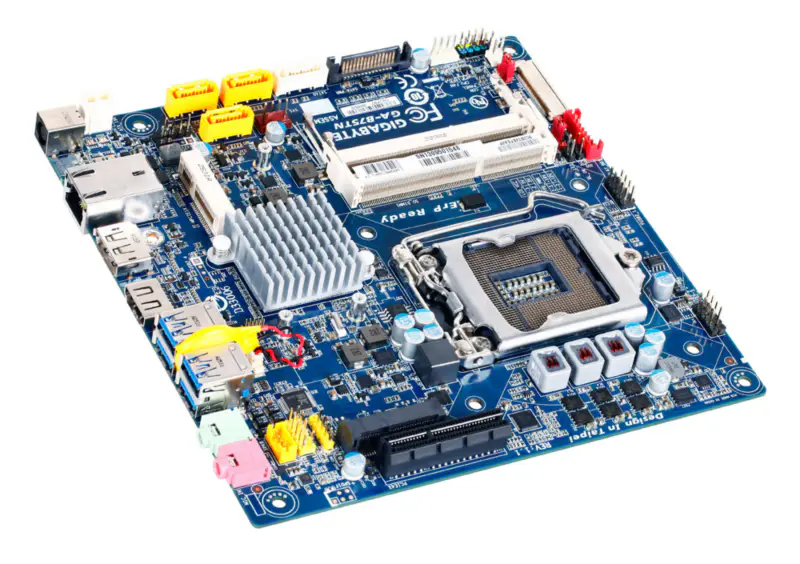 Gigabyte GA-B75TN Placa-mãe B75 LGA1155 DDR3 SODIMM Mini ITX