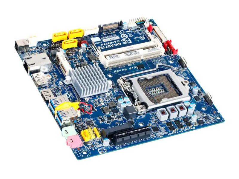 Gigabyte GA-B75TN Placa-mãe B75 LGA1155 DDR3 SODIMM Mini ITX