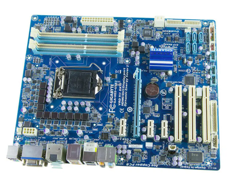 Placa-mãe industrial Gigabyte GA-H55-USB3 LGA 1156 DDR3