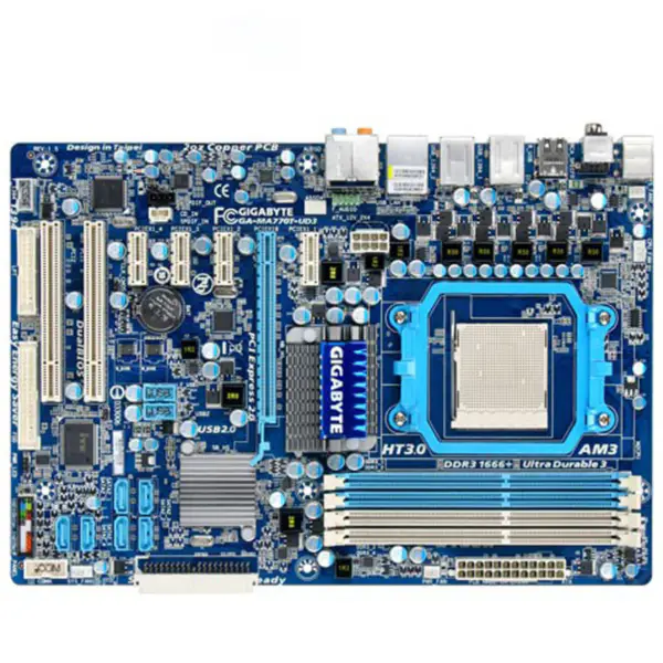 Placa-mãe Gigabyte GA-MA770T-UD3
