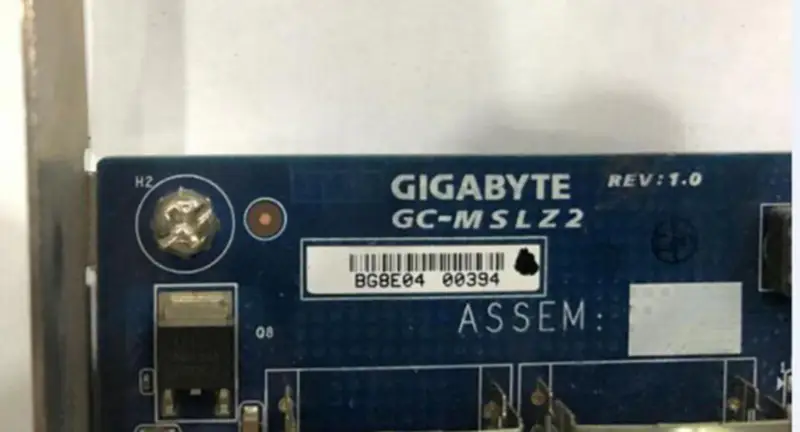 Placa RAID Gigabyte GC-MSLZ2 SAS2008 6GB SAS RAID 0/1/1E/10 com suporte 4T 6T 8T