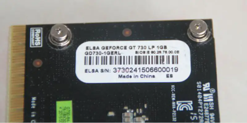 Placa gráfica ELSA GEFORCE GT730 1G